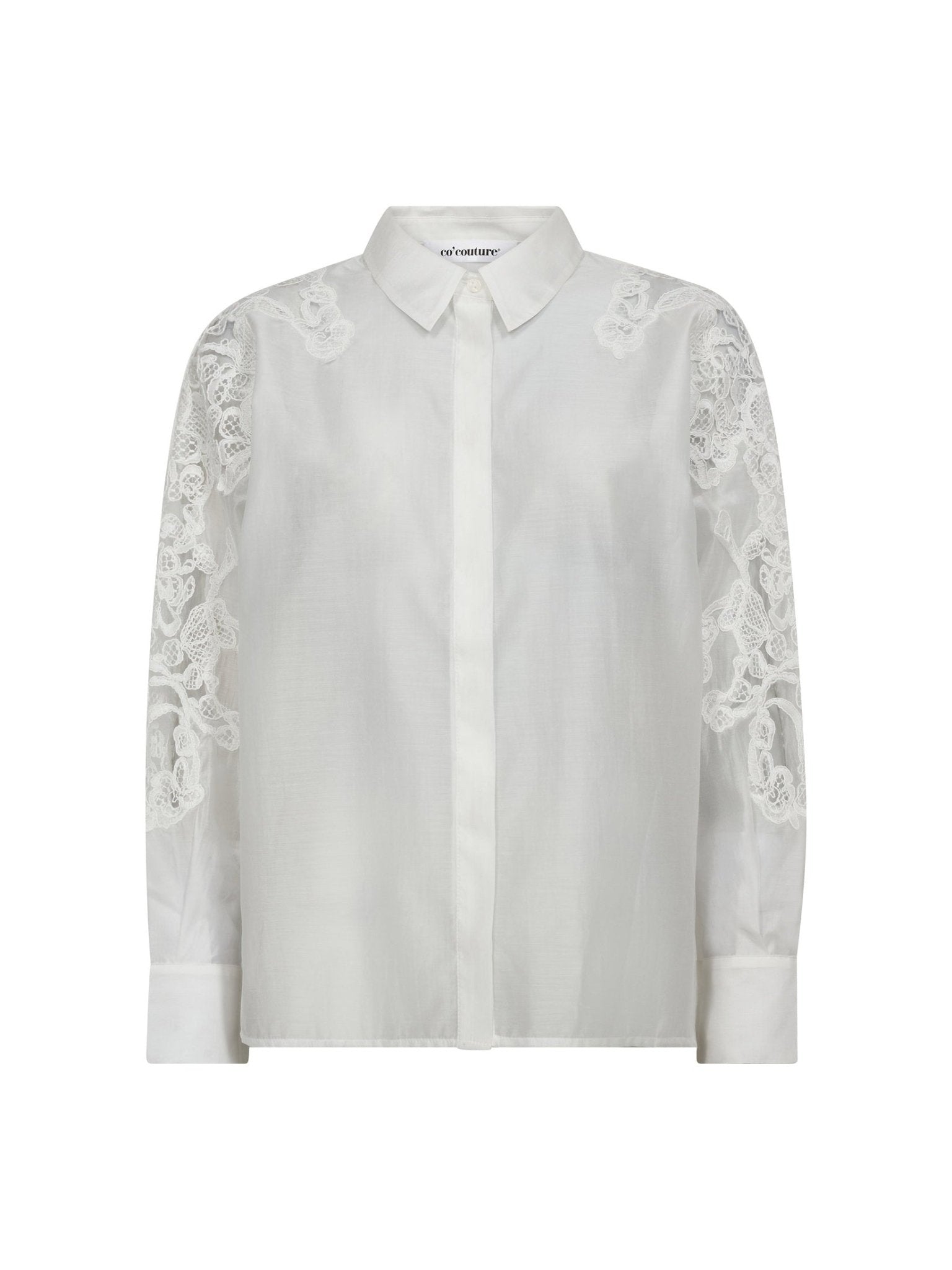 KawaCC Embroidery Shirt - White - Co'couture