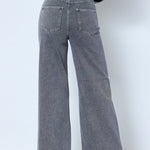 KellanCC Button Jeans - Mid Grey - Co'couture