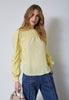 KesiCC Drape Sleeve Blouse - PaleYellow