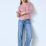 KesiCC Lace V - Shirt - Old Rose - Co'couture