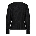 KylieCC Fitted Blouse - Black - Co'couture