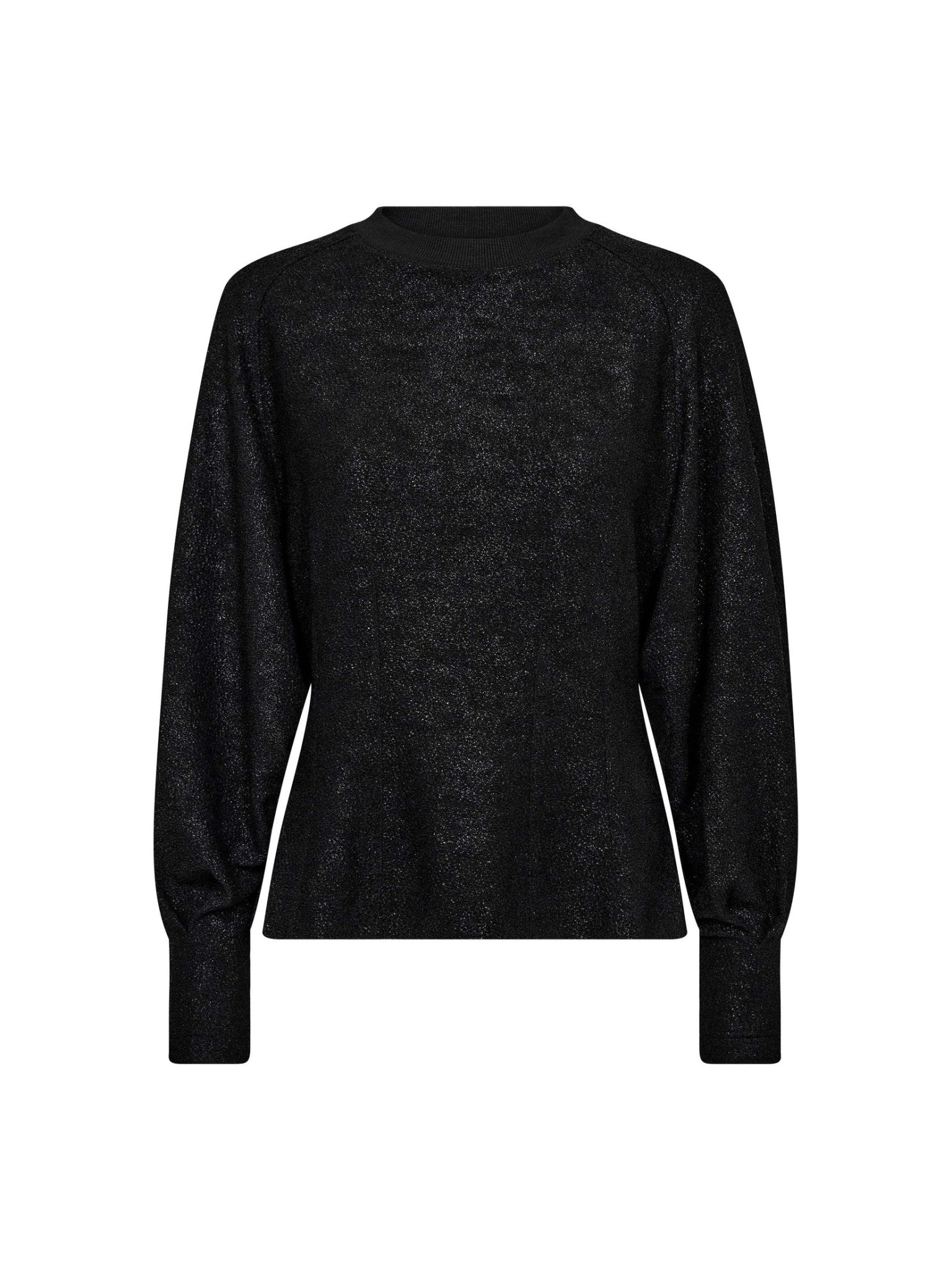 KylieCC Fitted Blouse - Black - Co'couture