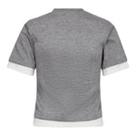 LanceCC Zipper Tee - Grey Melange - Co'couture
