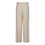 LeenaCC Linen Pleat LL Pant - Bone - Co'couture