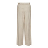 LeenaCC Linen Pleat Pant - Bone - Co'couture