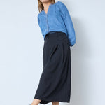 LunaCC Pocket Pleat Skirt - Black - Co'couture