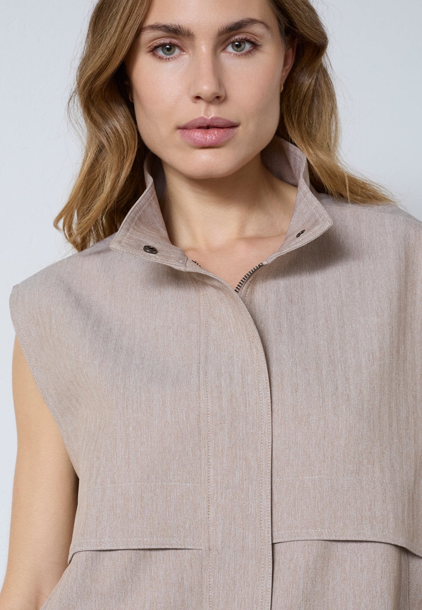 MarloCC Vest - Sand - Co'couture