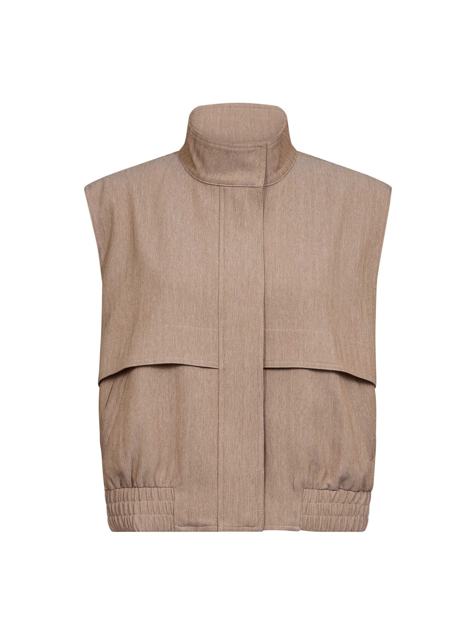 MarloCC Vest - Sand - Co'couture