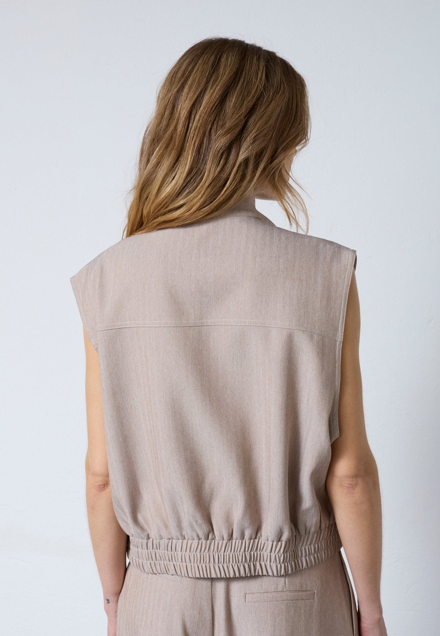 MarloCC Vest - Sand - Co'couture