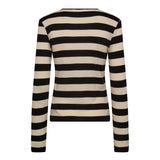 MasonCC Stripe Blouse - BoneBlack - Co'couture