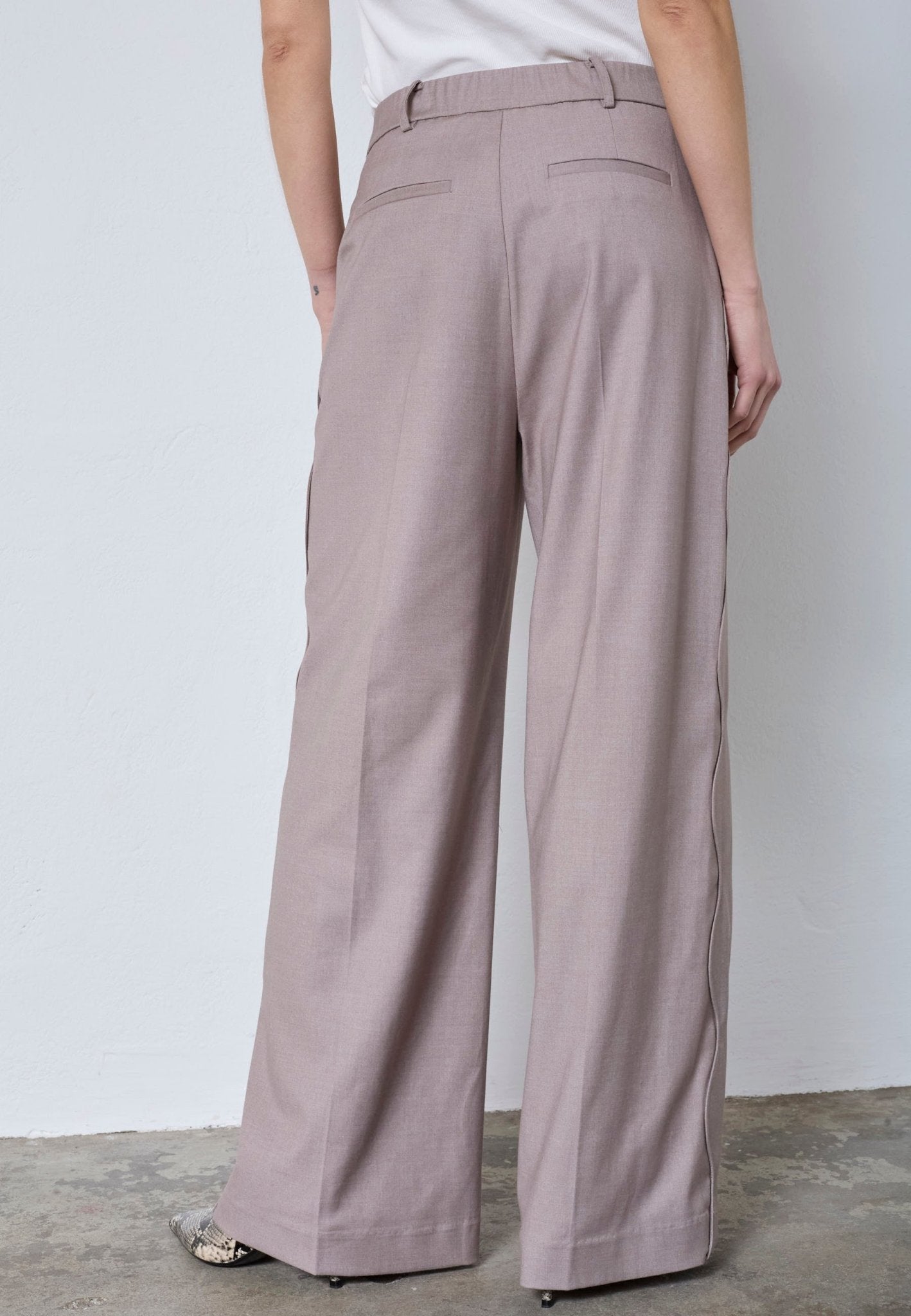 MattyCC Wave Seam Pant - Mink - Co'couture