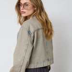 MauraCC Denim Jacket - Sand - Co'couture