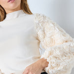MerciaCC Rose Mix Knit - Bone - Co'couture