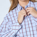 MileyCC Oversize Shirt - Pale Blue - Co'couture