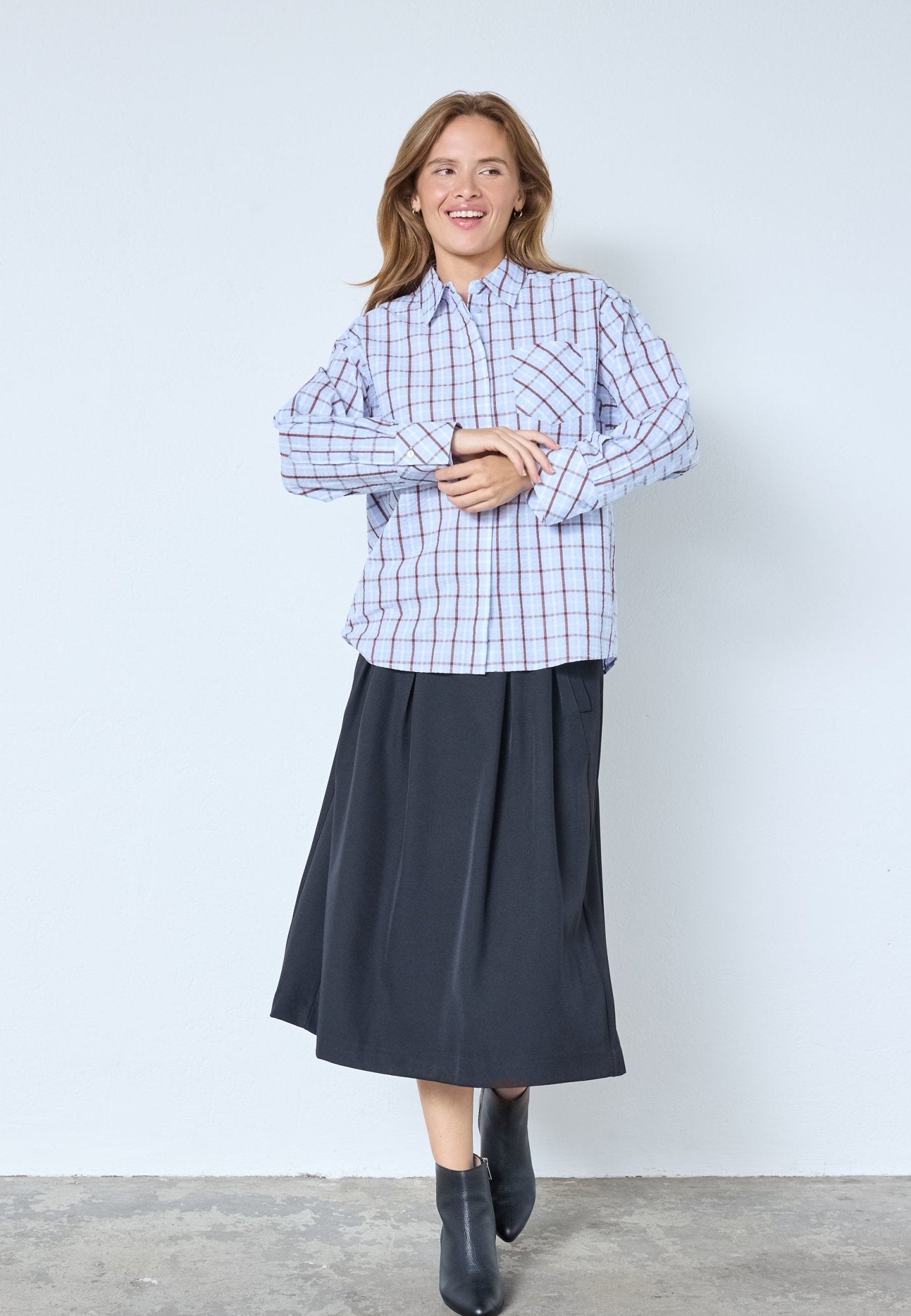 MileyCC Oversize Shirt - Pale Blue - Co'couture