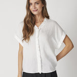 MollyCC Frill Top - Off white - Co'couture