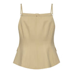 NilanCC Tailored Top - PaleYellow - Co'couture