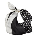 PearlCC Scarf - Black Stripe - Co'couture