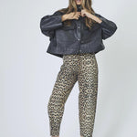 PhoebeCC Leather Box Jacket - Black - Co'couture