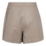 PhoebeCC Leather Wrap Skort - Taupe - Co'couture