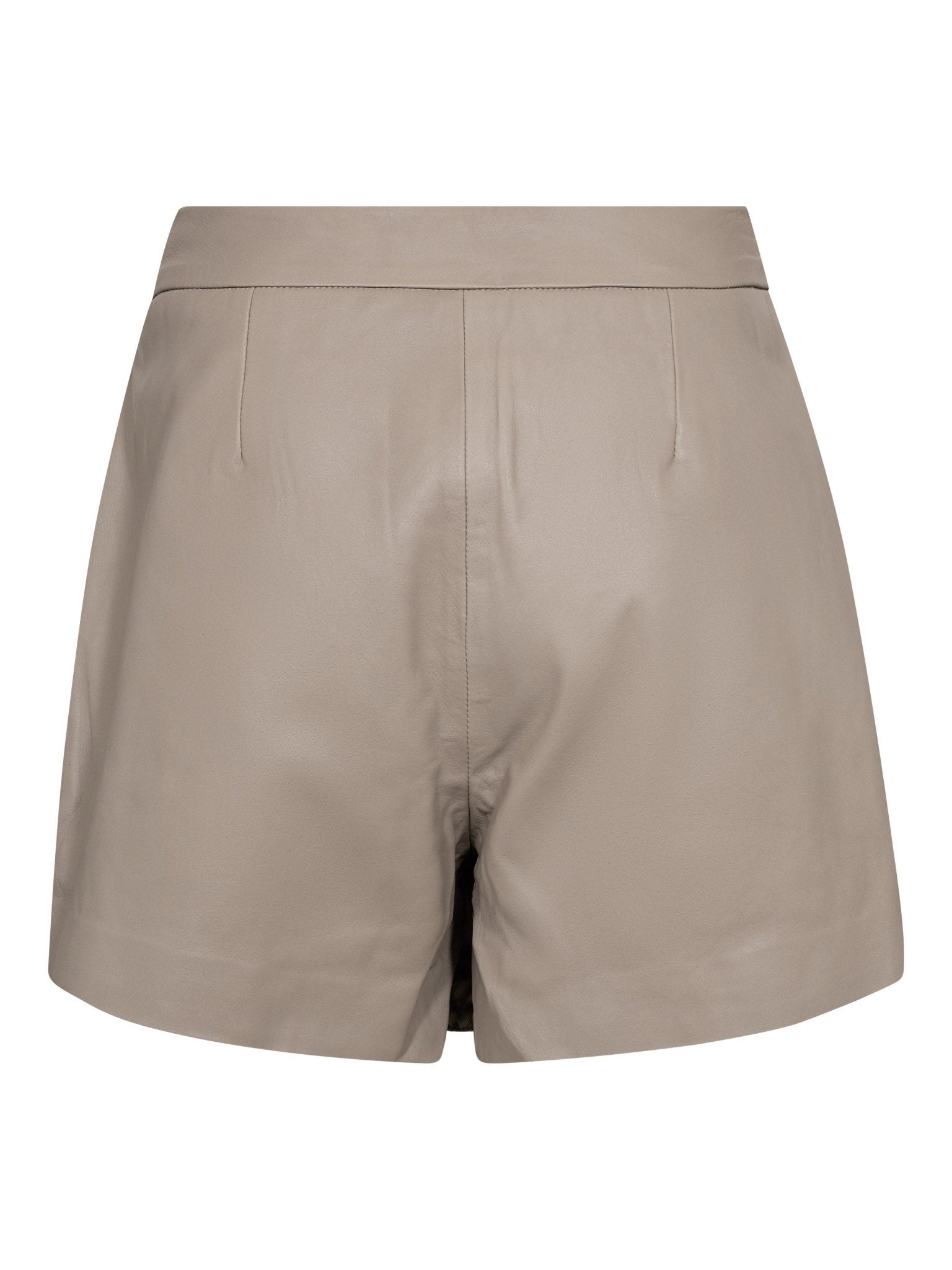 PhoebeCC Leather Wrap Skort - Taupe - Co'couture