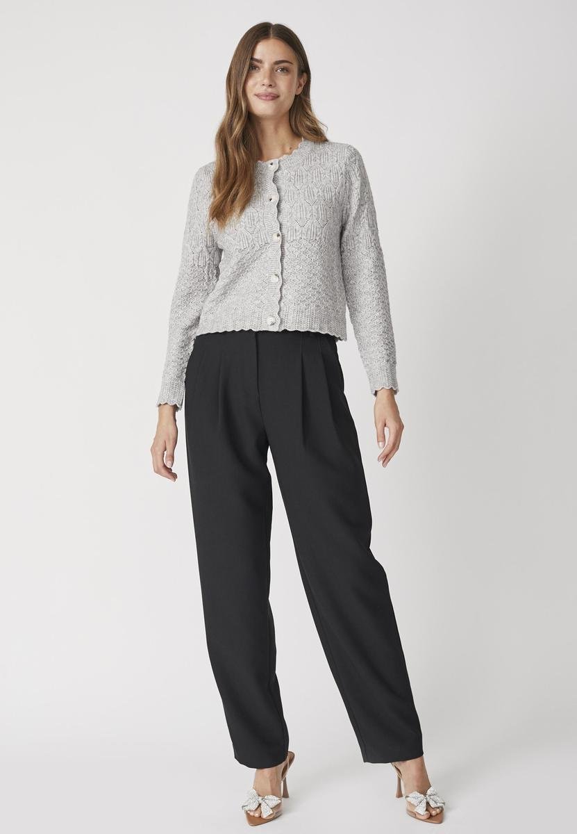 PointelleCC New Cardigan - Pale Grey - Co'couture