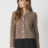 PointelleCC New Cardigan - Walnut - Co'couture
