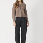 PointelleCC New Cardigan - Walnut - Co'couture