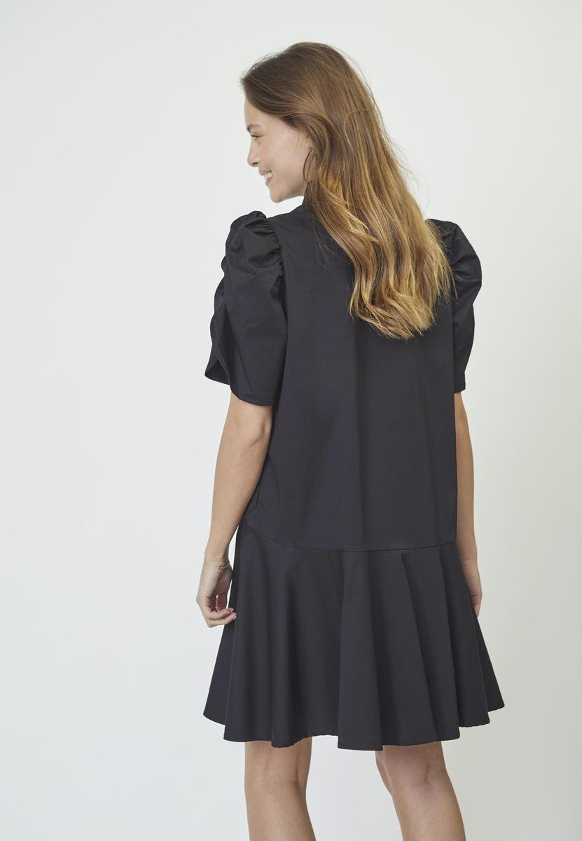 PoppyCC SS Shirt Dress - Black - Co'couture