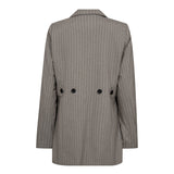 QuinCC Pin Fitted Blazer - Mink - Co'couture