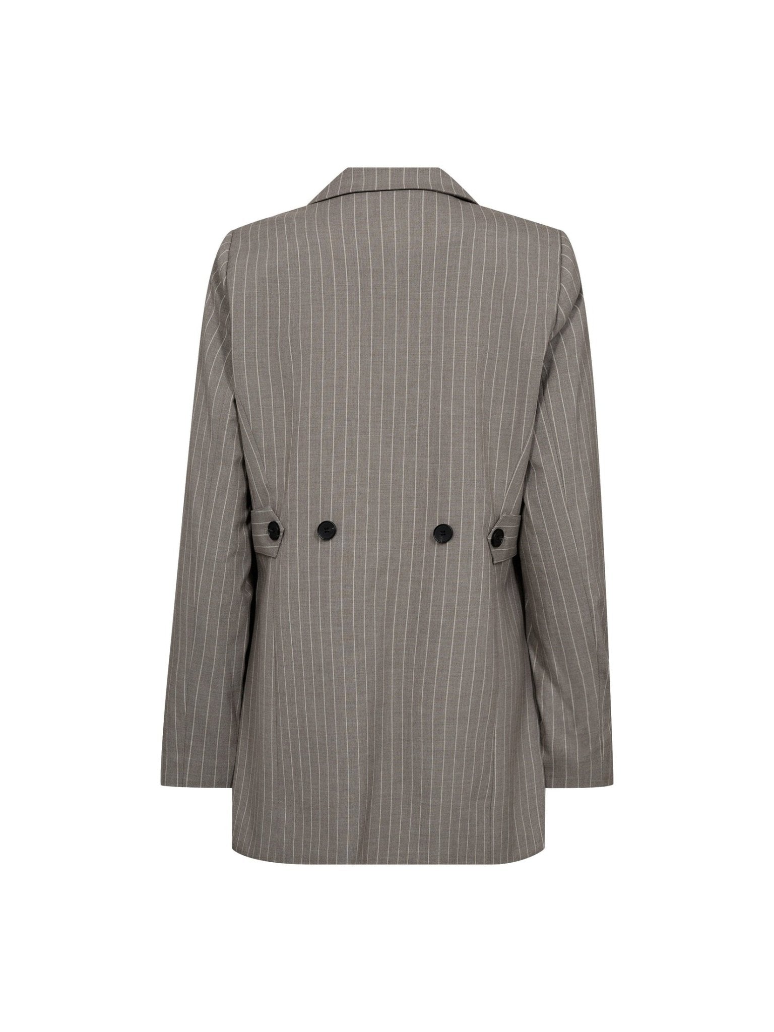 QuinCC Pin Fitted Blazer - Mink - Co'couture