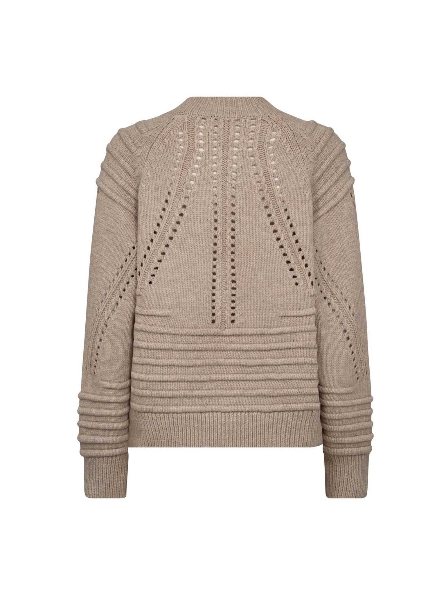 RowanCC Hole Turtle Knit - Taupe - Co'couture