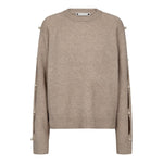 RowanCC Pearl Sleeve Knit - Bone - Co'couture