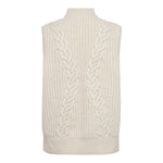 RowCC Cable Knit Top - Ivory - Co'couture