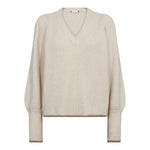 RowCC Puff Rib V - Knit - Ivory - Co'couture