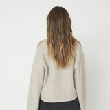 RowCC Rib Pearl Knit - Bone - Co'couture