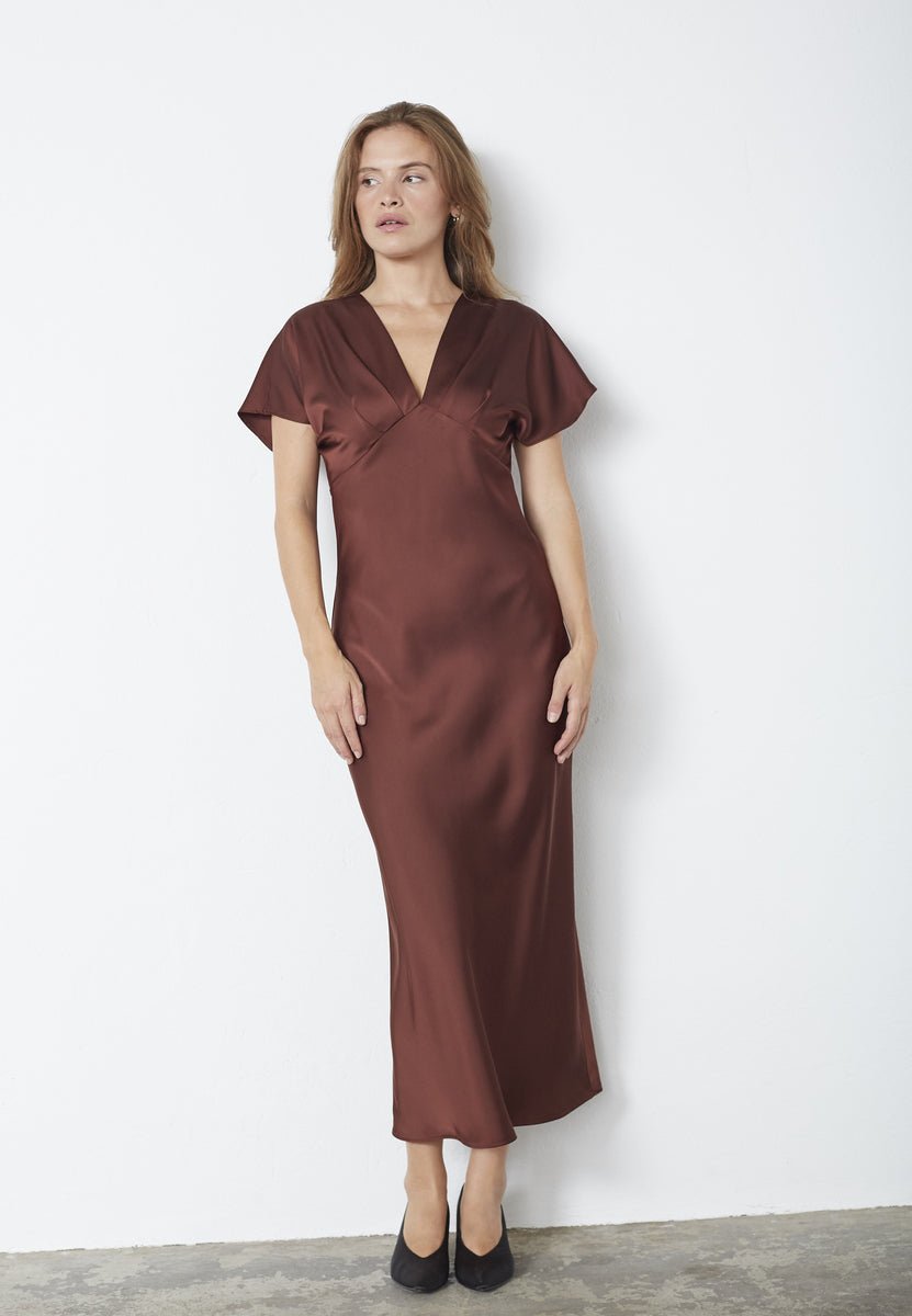 SafiraCC V - Dress - Dark Brown - Co'couture