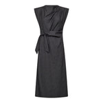 SagaCC Long Dress - Mid Grey - Co'couture