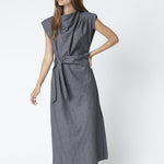 SagaCC Long Dress - Mid Grey - Co'couture