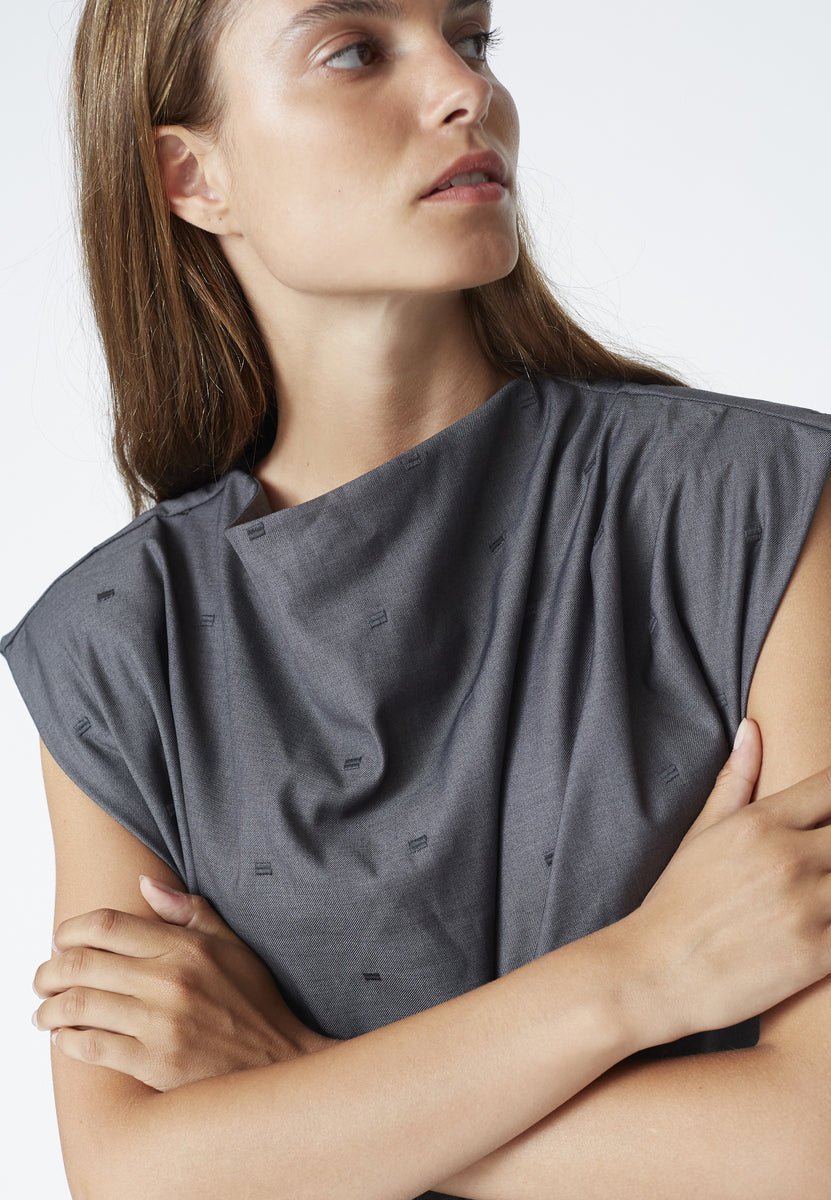 SagaCC Long Dress - Mid Grey - Co'couture