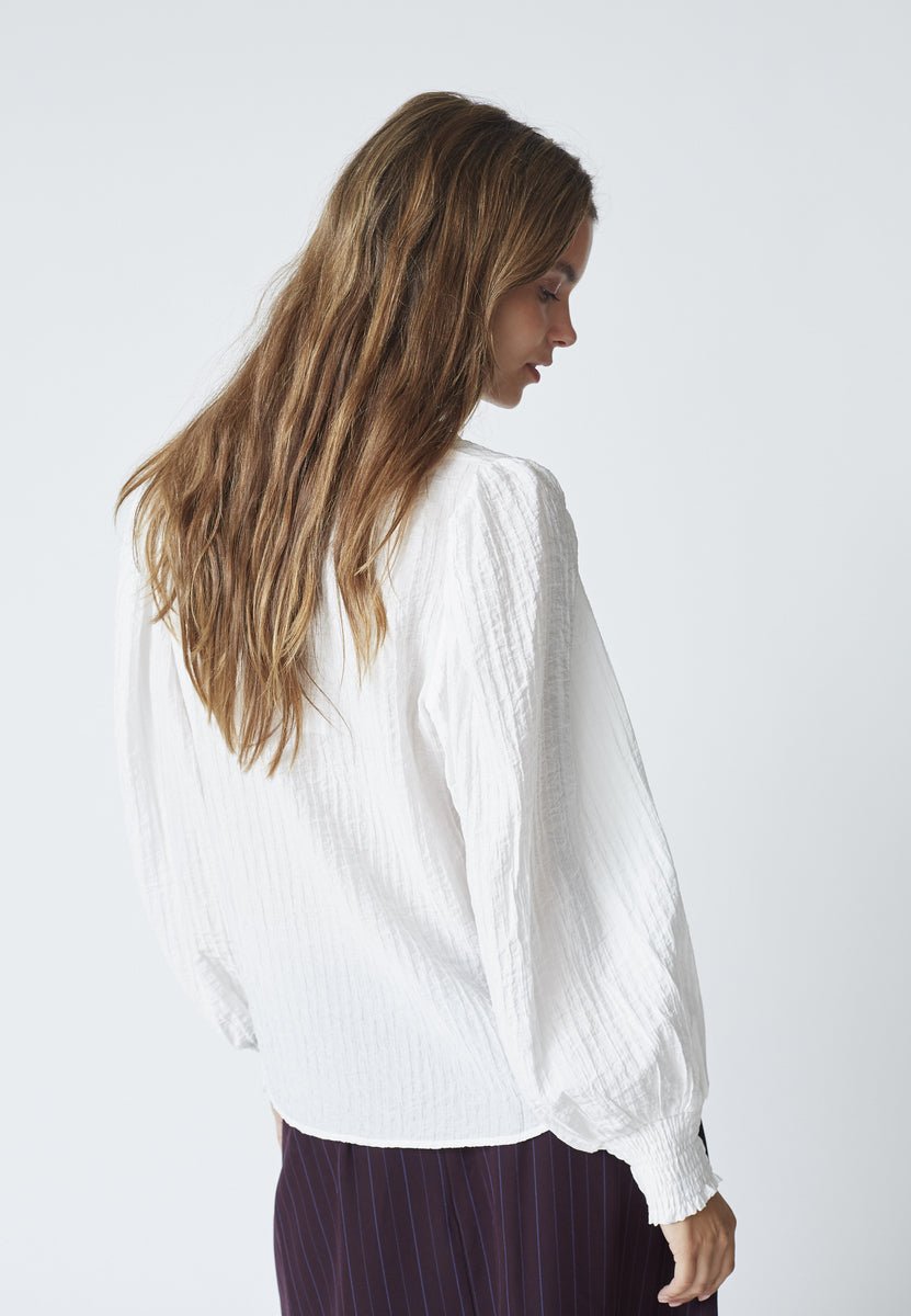 ShinaCC V - Blouse - Off white - Co'couture