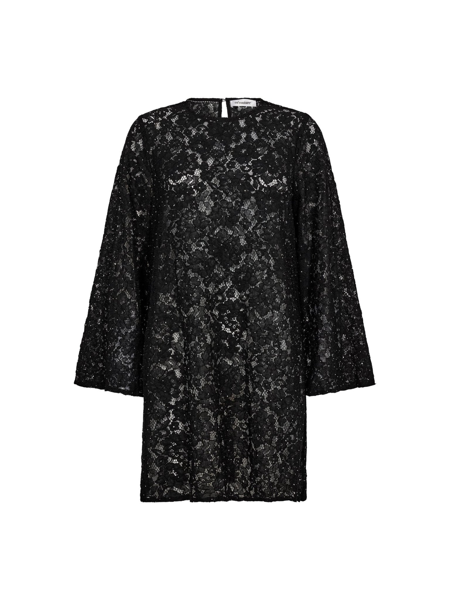 SiaCC Simili Lace Dress - Black - Co'couture