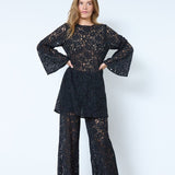 SiaCC Simili Lace Dress - Black - Co'couture