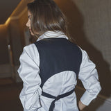 SibelleCC Open Back Vest - Black - Co'couture