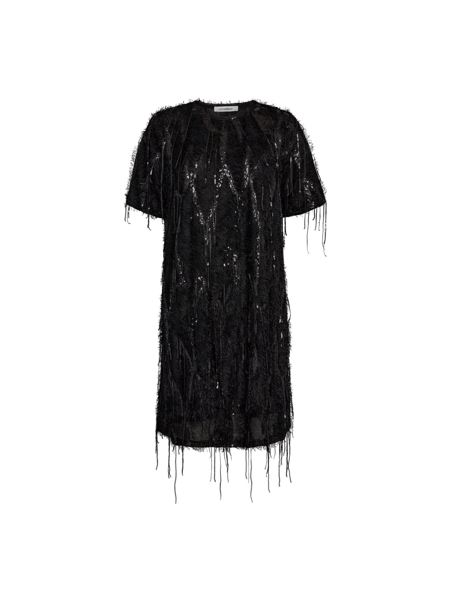 SillaCC Sequin Dress - Black - Co'couture