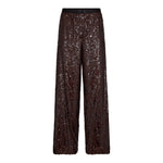 SophieCC Sequin Pant - Dark Brown - Co'couture