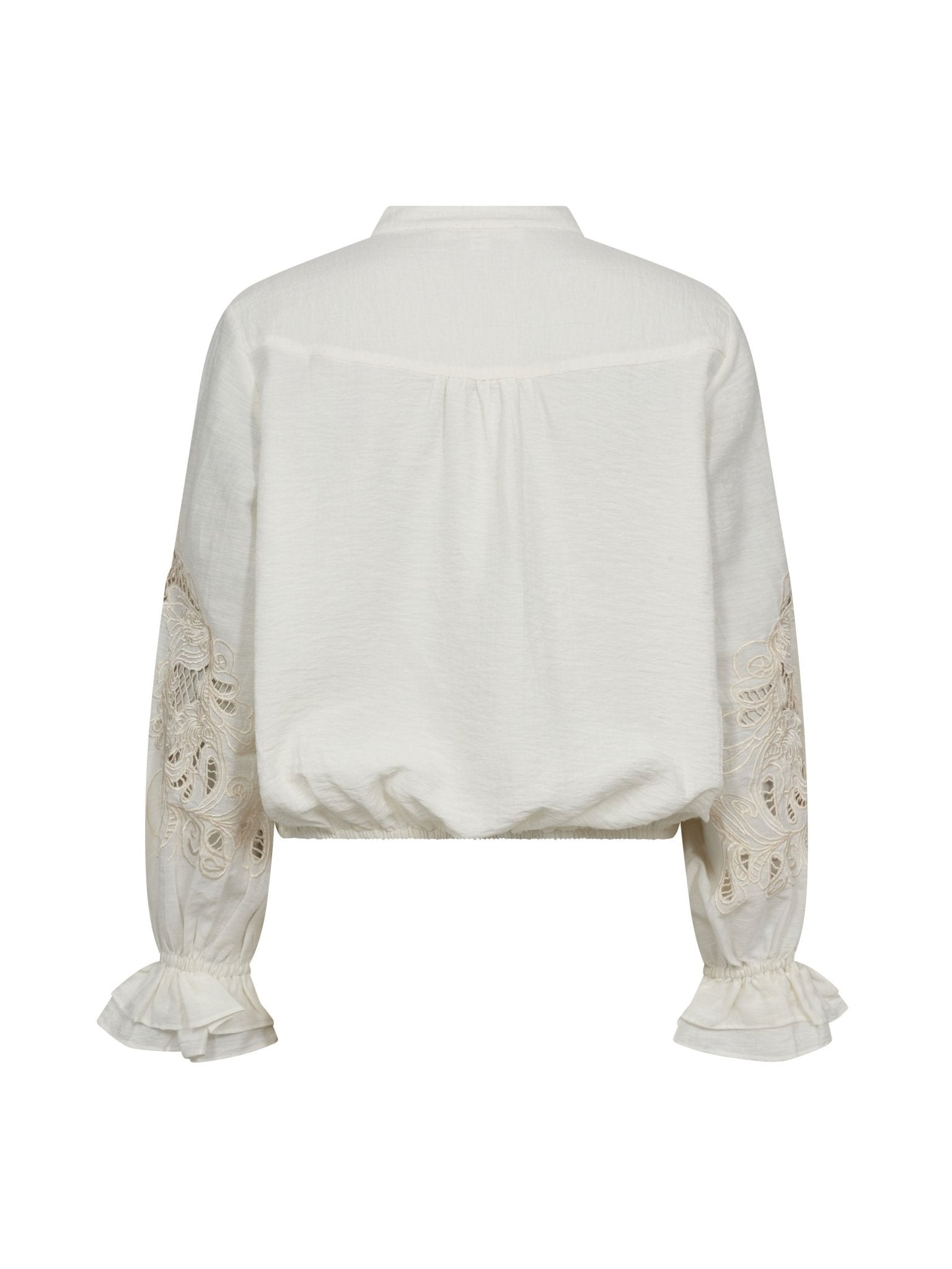 StinaCC Emb Blouse - Off white - Co'couture