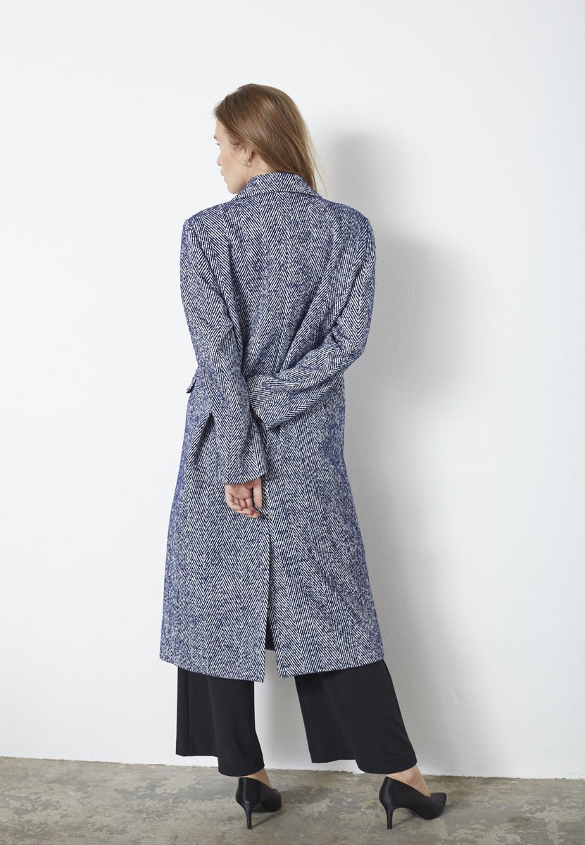 TerenceCC Herring Coat - New Blue - Co'couture