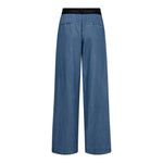 TillyCC Logo Pant - Denim blue - Co'couture