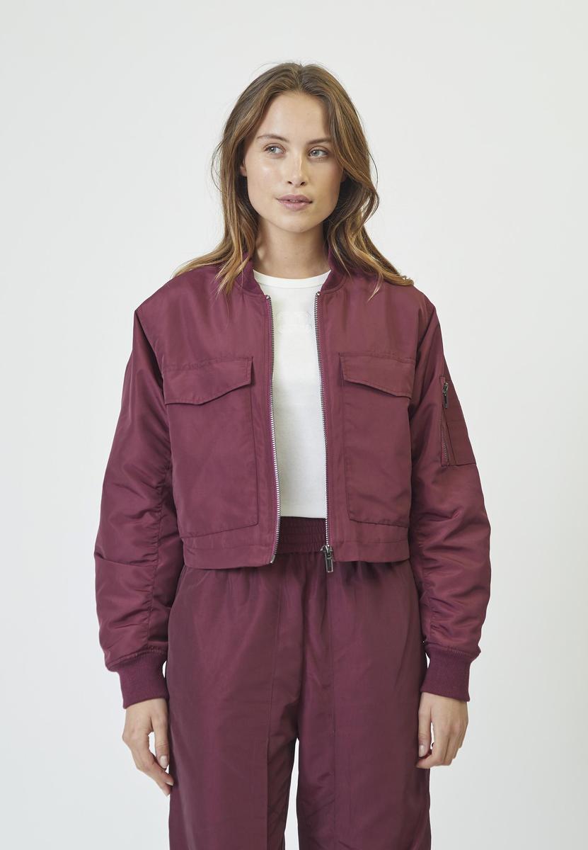 TriceCC Crop Jacket - Winered - Co'couture
